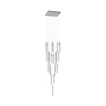 Load image into Gallery viewer, The Original Glacier Snow Pendant Light in Chrome (25-Light).