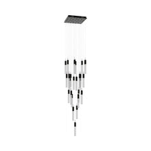 Load image into Gallery viewer, The Original Glacier Snow Pendant Light in Dark Bronze (25-Light).