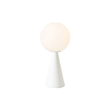 Load image into Gallery viewer, Bilia Table Lamp in White (Small).