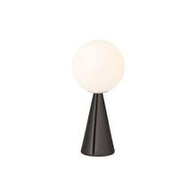 Load image into Gallery viewer, Bilia Table Lamp in Glossy Black (Small).