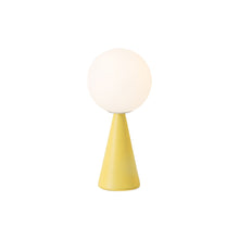 Load image into Gallery viewer, Bilia Table Lamp in Yellow (Small).