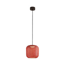 Load image into Gallery viewer, Nans Outdoor LED Pendant Light in Red (12.09-Inch)