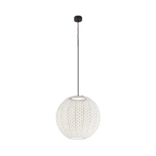 Load image into Gallery viewer, Nans Outdoor Sphere LED Pendant Light in Beige (Medium)