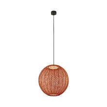 Load image into Gallery viewer, Nans Outdoor Sphere LED Pendant Light in Red (Medium)