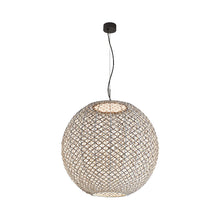 Load image into Gallery viewer, Nans Outdoor Sphere LED Pendant Light in Brown (Large)