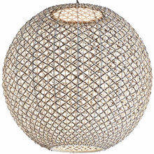 Load image into Gallery viewer, Nans Outdoor Sphere LED Pendant Light in Detail.