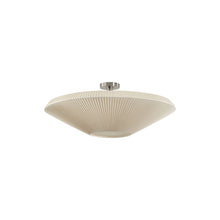Load image into Gallery viewer, Siam Semi Flush Mount Ceiling Light in Cream Translucent (31.5-Inch/Small)