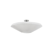 Load image into Gallery viewer, Siam Semi Flush Mount Ceiling Light in White Translucent (31.5-Inch/Small)