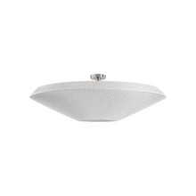 Load image into Gallery viewer, Siam Semi Flush Mount Ceiling Light in White Translucent (47.24-Inch/Small)