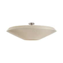 Load image into Gallery viewer, Siam Semi Flush Mount Ceiling Light in Cream Translucent (59.06-Inch/Small)