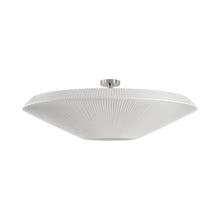 Load image into Gallery viewer, Siam Semi Flush Mount Ceiling Light in White Translucent (59.06-Inch/Small)