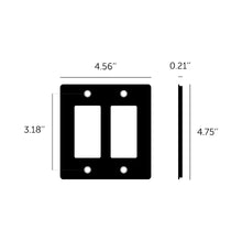 Load image into Gallery viewer, Polycarbonate Wall Plate - line drawing.