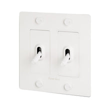 Load image into Gallery viewer, 2G Toggle Switch in White (Logo).