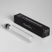 Load image into Gallery viewer, Buster Tube Medium Base 120V LED Bulb in Detail.