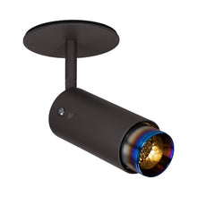 Load image into Gallery viewer, Exhaust Spot Light in Graphite/Burnt Steel (Linear).