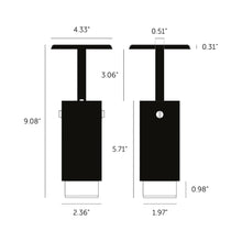 Load image into Gallery viewer, Exhaust Spot Light - line drawing.