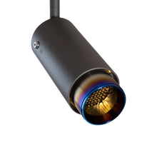 Load image into Gallery viewer, Exhaust Track Spot Light in Graphite/Brass (Linear).