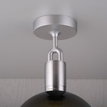 Load image into Gallery viewer, Forked Semi Flush Mount Ceiling Light in Detail.