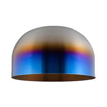 Load image into Gallery viewer, Forked Shade in Burnt Steel (Large).