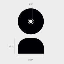 Load image into Gallery viewer, Forked Shade - line drawing.