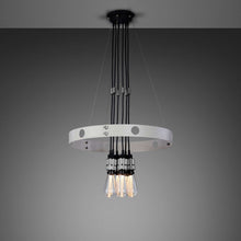 Load image into Gallery viewer, Hero Light Chandelier in Stone/Steel