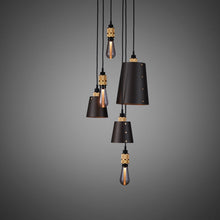 Load image into Gallery viewer, Hooked Mix Multi Light Pendant Light in Detail.