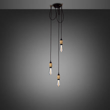 Load image into Gallery viewer, Hooked Nude Multi Light Pendant Light.
