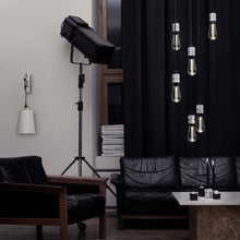 Load image into Gallery viewer, Hooked Nude Multi Light Pendant Light in living room.