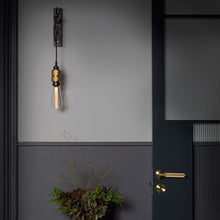 Load image into Gallery viewer, Hooked Nude Wall Light in Detail.