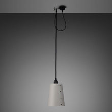 Load image into Gallery viewer, Hooked Pendant Light in Stone/Smoked Bronze (Large).