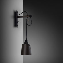 Load image into Gallery viewer, Hooked Wall Light in Graphite/Smoked Bronze (Small).