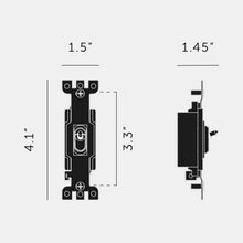 Load image into Gallery viewer, Toggle Module - line drawing.