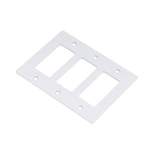 Load image into Gallery viewer, Wall Plate in White/Without Logo (3-Gang).