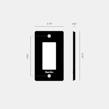 Load image into Gallery viewer, Wall Plate - line drawing.