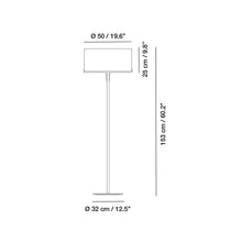 Load image into Gallery viewer, Aitana Floor Lamp - line drawing.
