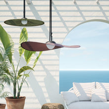 Load image into Gallery viewer, Bloom Outdoor LED Pendant Light in Outside Area.