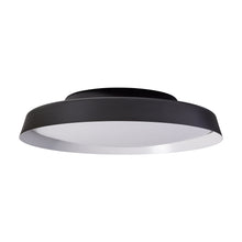 Load image into Gallery viewer, Boop! LED Flush Mount Ceiling Light in Black/White (Large).