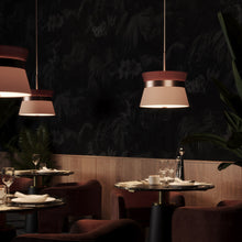Load image into Gallery viewer, Caramelo Pendant Light in restaurant.
