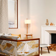 Load image into Gallery viewer, Carla Floor Lamp in living room.