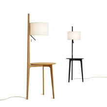 Load image into Gallery viewer, Carla Floor Lamp in living room.