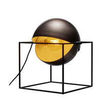 Load image into Gallery viewer, El Cubo Table Lamp in Metallic Smoke.