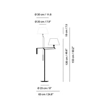 Load image into Gallery viewer, Galilea Floor Lamp - line drawing.