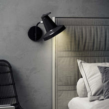 Load image into Gallery viewer, Garçon Wall Light in bedroom.