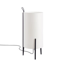 Load image into Gallery viewer, Greta Floor Lamp in Black Oak/White.