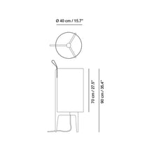 Load image into Gallery viewer, Greta Floor Lamp - line drawing.