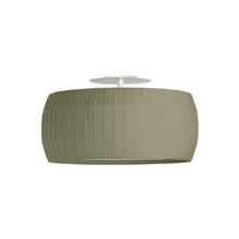 Load image into Gallery viewer, Isamu Flush Mount Ceiling Light in Olive Green (Small).