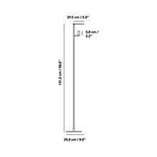 Load image into Gallery viewer, Kelly LED Floor Lamp - line drawing.