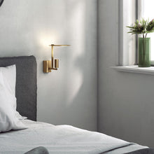 Load image into Gallery viewer, Kelly LED Wall Light in bedroom.