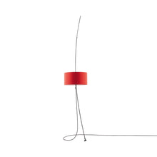 Load image into Gallery viewer, Totora Floor Lamp in Red.