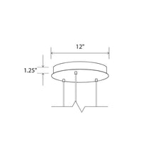 Load image into Gallery viewer, 12 Round Canopy.